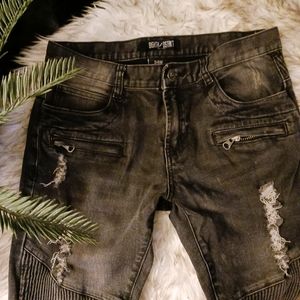 Men's 8ighth/Dstrkt slim moto jeans sz 34x32